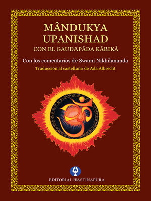 cover image of Mândukya Upanishad